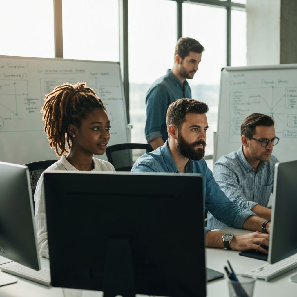 Technovate Solutions Team Collaboration in Rajkot Office